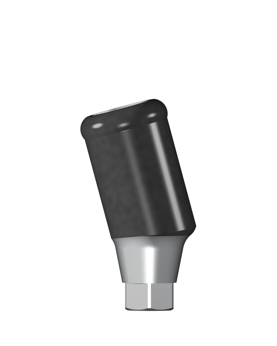 Угловой абатмент Novaloc, 15°, включая винт углового абатмента Novaloc, D 3,5/4,0, GH 4,0/5,0