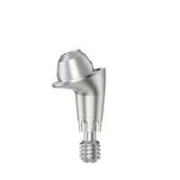 Абатмент Multi-unit угловой 17°, тип 1, /X 3.5-7.0, GH 1.1/2.5 мм, с интегрированным винтом, с держателем