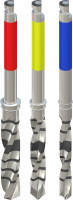 Набор длинных сверл, совместимых с ограничителями глубины, для имплантатов Ø 4,1 мм, Ø 2,2, 2,8, 3,5 мм, L 41 мм, применяемых только у одного пациента (арт. 040.444S), Stainless steel