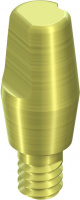 Монолитный абатмент 6° RN, H 4 мм, желтый, Ti