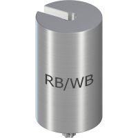 Абатмент предварительно отфрезерованный для держателя Medentika, с винтом, RB/WB, диаметр 11.5 мм.