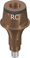 Цементируемый абатмент, RC, Ø 6,5 мм, GH 2 мм, AH 4 мм, Ti