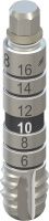 Метчик для переходника S/SP, Ø 4,8 мм, L 23 мм, Stainless steel