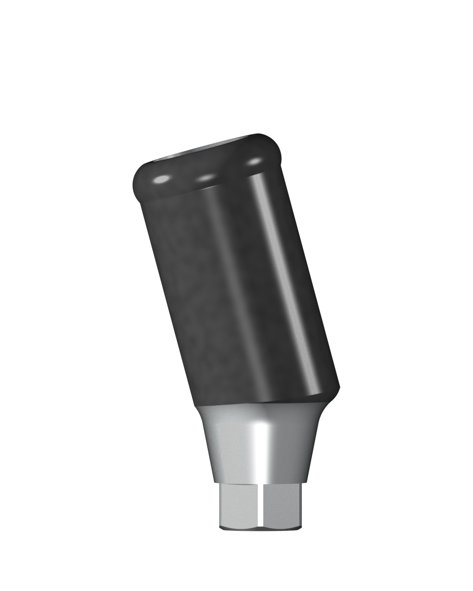 Угловой абатмент Novaloc, 15°, включая винт углового абатмента Novaloc, D 3,5/4,0, GH 5,0/6,0