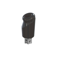 Абатмент Novaloc® ADLC, угловой 15°, NT, высота 5 мм, с винтом