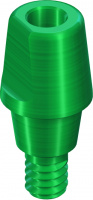 Монолитный абатмент 6° WN, H 4 мм, зеленый, Ti