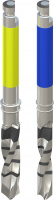 Набор коротких сверл, совместимых с ограничителями глубины, для имплантатов Ø 3,3 мм, Ø 2,2, 2,8 мм, L 33 мм, применяемых только у одного пациента (арт. 040.440S), Stainless steel