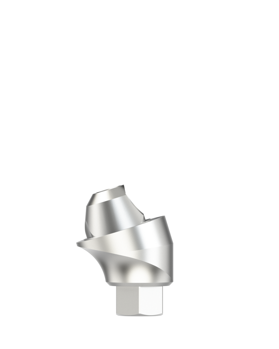 Абатмент Multi-unit угловой 17°, D 3.5, GH 2.1/3.5 мм, включая винт абатмента