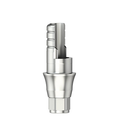 Титановое основание ASC Flex для коронки, платформа RP, GH 2.5 мм, AH 3.5-6.5 мм, тип 1 / SF, с винтом Титановое основание ASC Flex для коронки, платформа RP, GH 2.5 мм, AH 3.5-6.5 мм, тип 1 / SF, с винтом