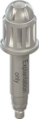 Длинный инструмент для удаления имплантатов с соединением synOcta в течение 48 часов, Ø 8 мм, L 26,6 мм, Stainless steel