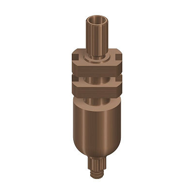 Трансфер оттискный WB для открытой ложки, короткий, высота 16.5 мм, с захватом, с направляющим винтом