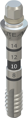 Метчик BL/TE/NNC для наконечника, Ø 3,3 мм, L 23 мм, Stainless steel