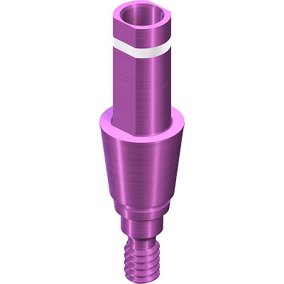 Абатмент временный RB/WB для немедленной нагрузки для коронки, диаметр 3.8 мм, высота десны 3.5 мм Абатмент временный RB/WB для немедленной нагрузки для коронки, диаметр 3.8 мм, высота десны 3.5 мм