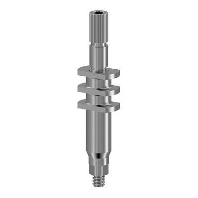 Трансфер для открытой ложки с уровня имплантата BL, с коротким и длинным винтом