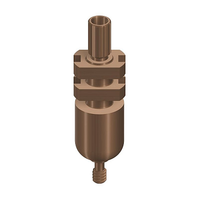 Трансфер оттискный WB для открытой ложки, короткий, высота 16.5 мм, без захвата, с направляющим винтом