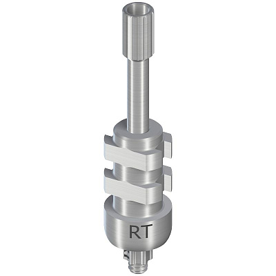 Трансфер оттискный RT для открытой ложки, длинный, высота 21 мм, с направляющим винтом Трансфер оттискный RT для открытой ложки, длинный, высота 21 мм, с направляющим винтом