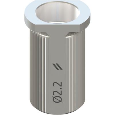 Купить Втулка-T для хирургии по шаблонам, Ø 2,2 мм, Н 6 мм, Stainless ...