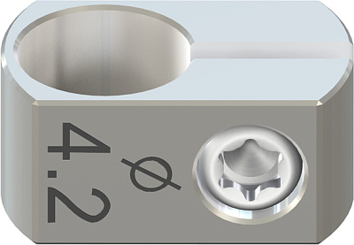 Ограничитель глубины для остеотомов, Ø 4,2 мм, Ti/Stainless steel
