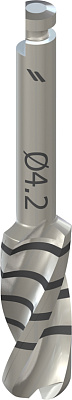 Экстра-короткое cпиральное сверло PRO, Ø 4,2 мм, L 26 мм
