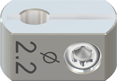 Ограничитель глубины для остеотомов, Ø 2,2 мм, Ti/Stainless steel