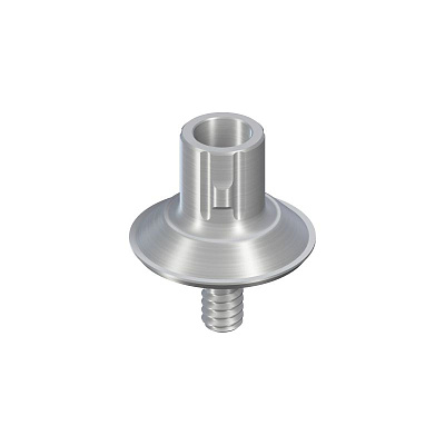 Абатмент Variobase® цилиндрический для моста/балки, WT, высота абатмента 4.5 мм, с винтом, устройством для цементировки тип 3