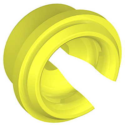 Вставка ретенционная Optiloc, желтая, средняя сила ретенции, PEEK, 4 шт./уп.