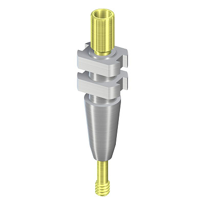 Трансфер оттискный NC для открытой ложки, короткий, высота 16.5 мм, для моста, без захвата, с направляющим винтом
